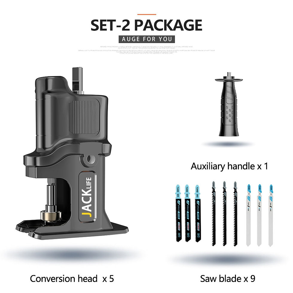 Thumbnail: Screwdriver Conversion Head, Electric Drill to Electric Saw, Household Reciproc