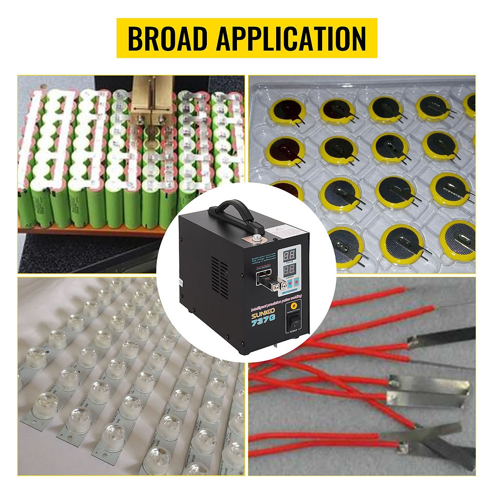 Thumbnail: VEVOR 737G Spot Welder Welding Machine for 18650 Lithium Battery Pack 1.5