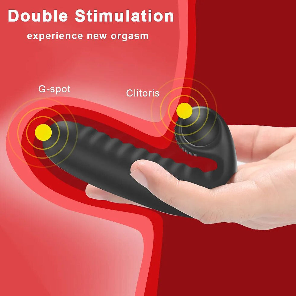 Thumbnail: Finger Sleeve Vibrator G Spot Orgasm Massage Clit Stimulate Female Masturbator