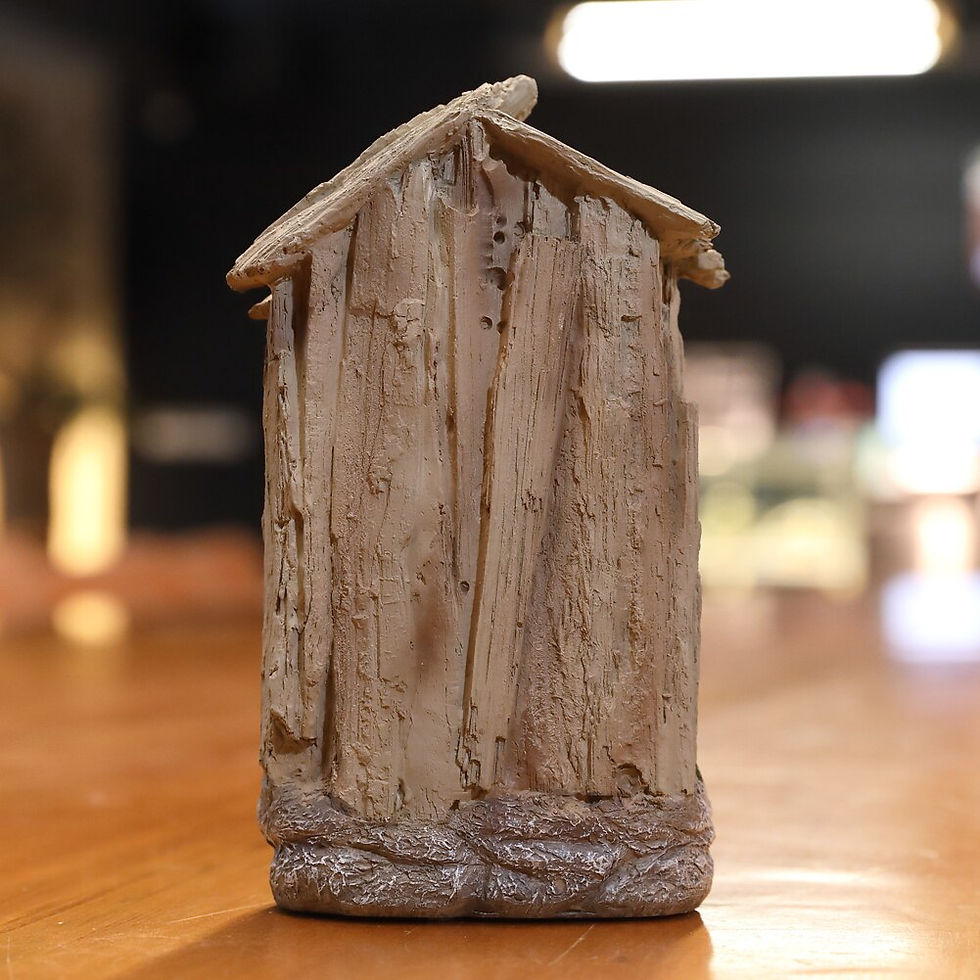 Thumbnail: Nativity Scene Set Holy Family Statue Christmas Ornament Jesus Manger Crib