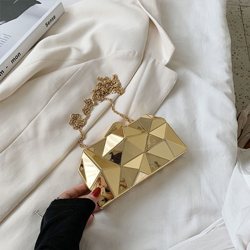 Women's Handbag Bags for Women 2021 Clutches Fashion Geometric Mini Party Eveni