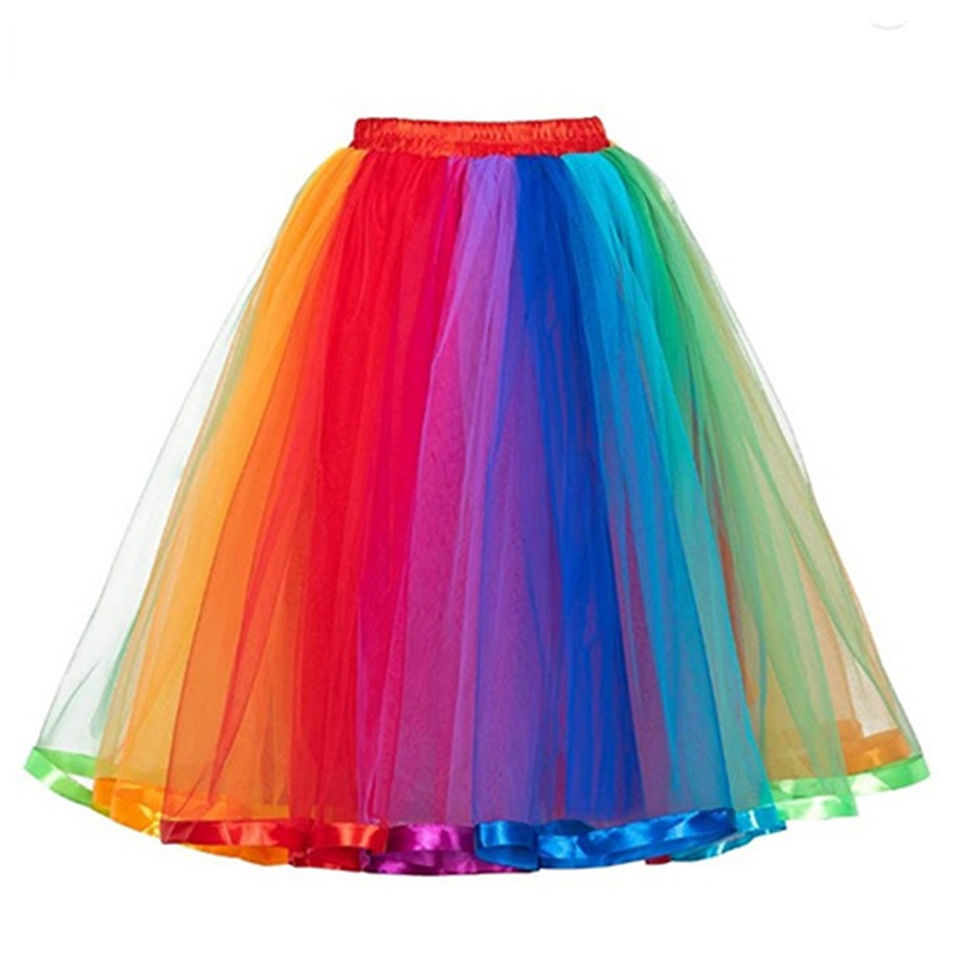 Μικρογραφία: Hawaii Size Colorful Girls Costume Rainbow Baby Girl Tutu Dress Hawaiian Bohemi