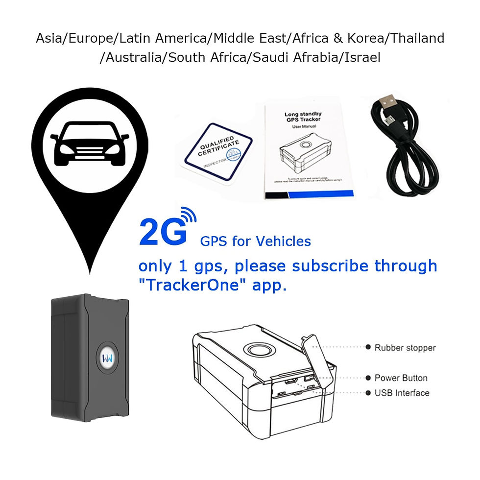 Thumbnail: 5m Accuracy GPS Tracker APP Remote Tracking Vehicle Anti-theft for Car Truck Mo