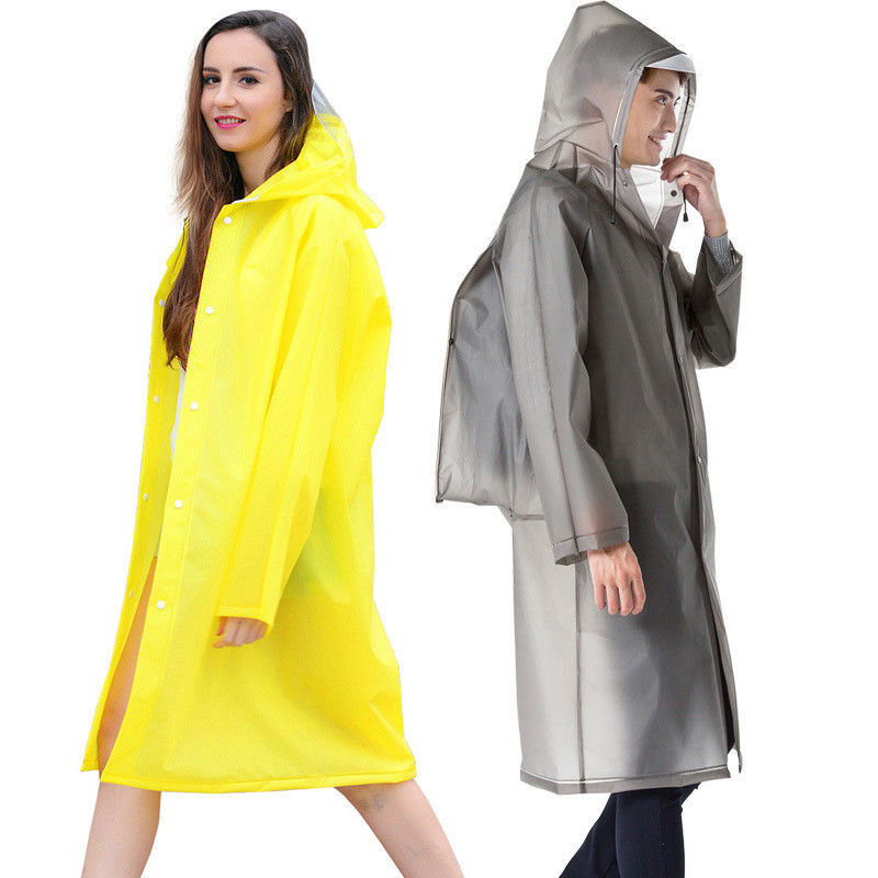 Thumbnail: Men's And Women's Outdoor Waterproof Schoolbag Raincoat