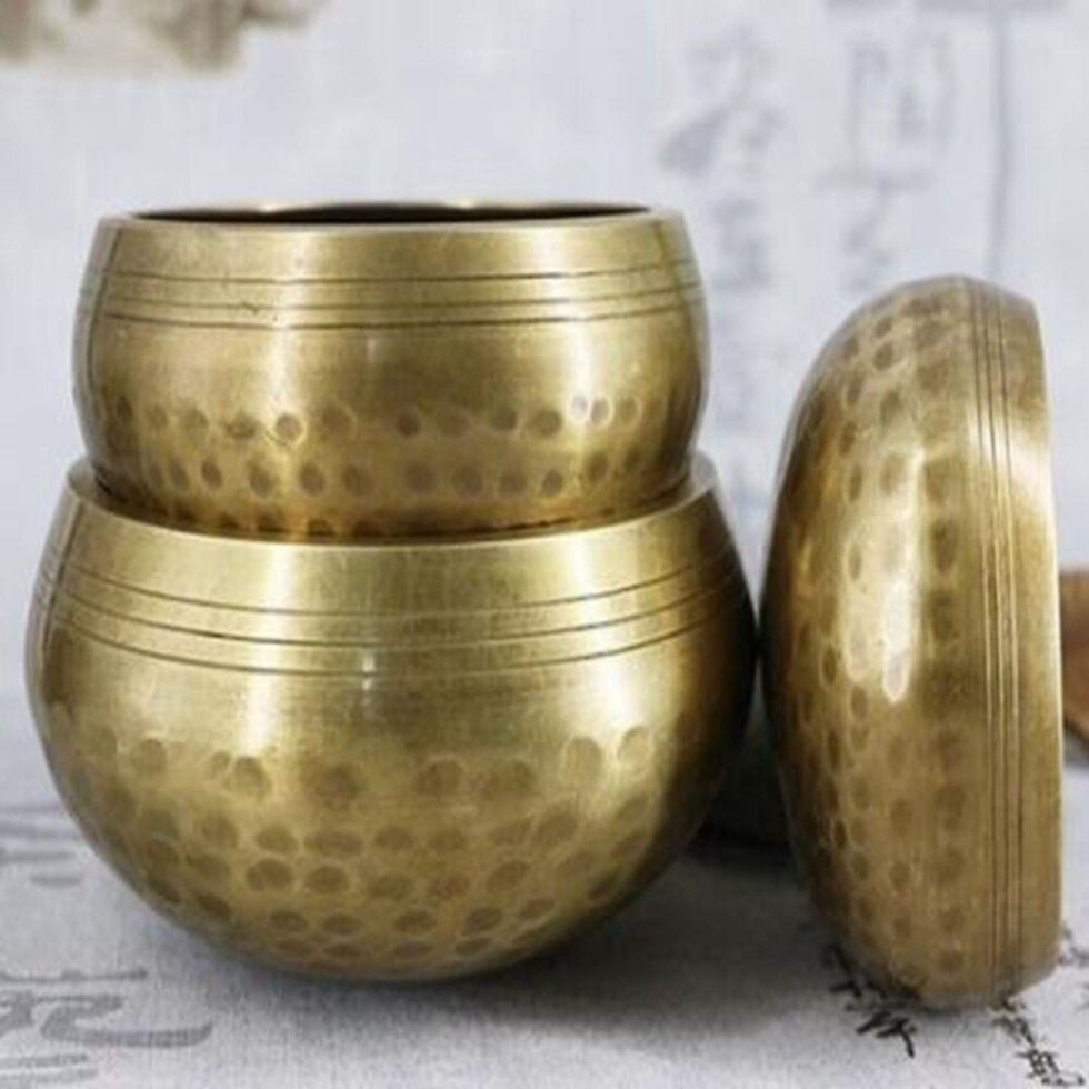 Thumbnail: Bowl Sing Bowl Nepalese Buddhist Tibetan Chanting Yoga Meditation Bowl Buddhist