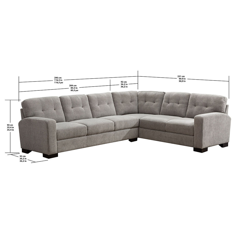 Thumbnail: Annadale Fabric Sectional