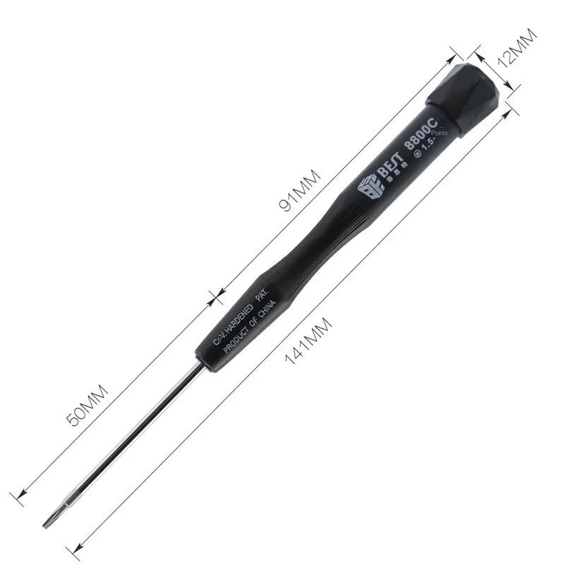 Thumbnail: 1/2PCS Precision Screwdriver P2 P5 1.5 Pentalobe Y 2.5 Tri Wing PH00 PH000 T3 T