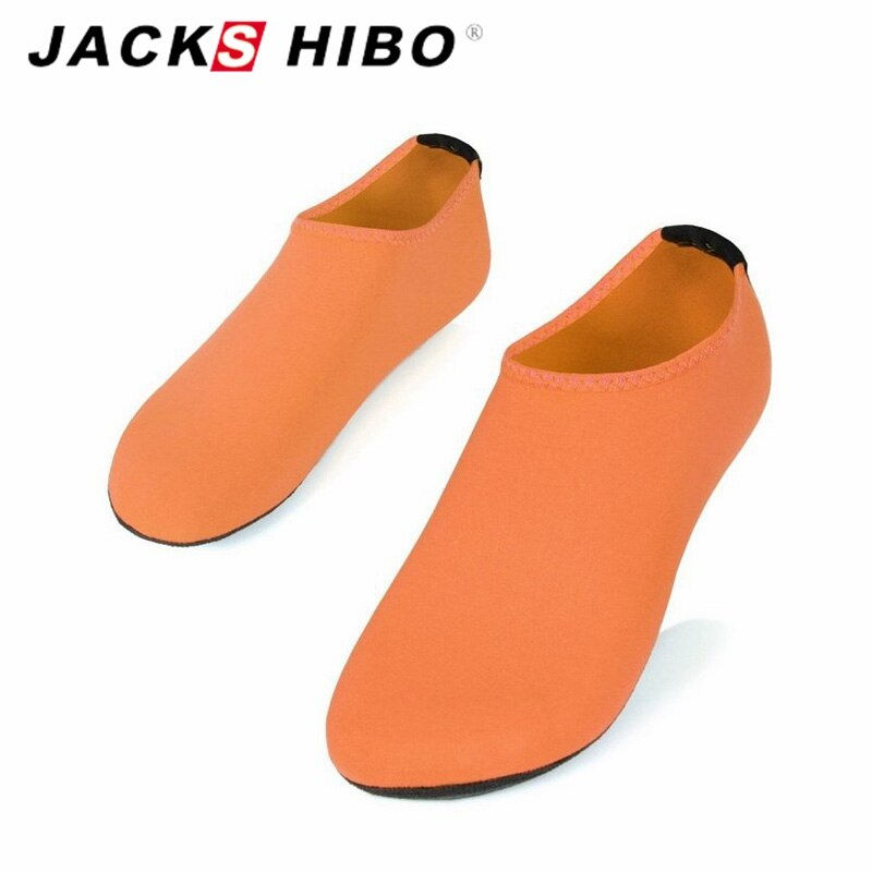 Thumbnail: JACKSHIBO Women Water Shoes Aqua Beach Shoes Solid Color Design Woman