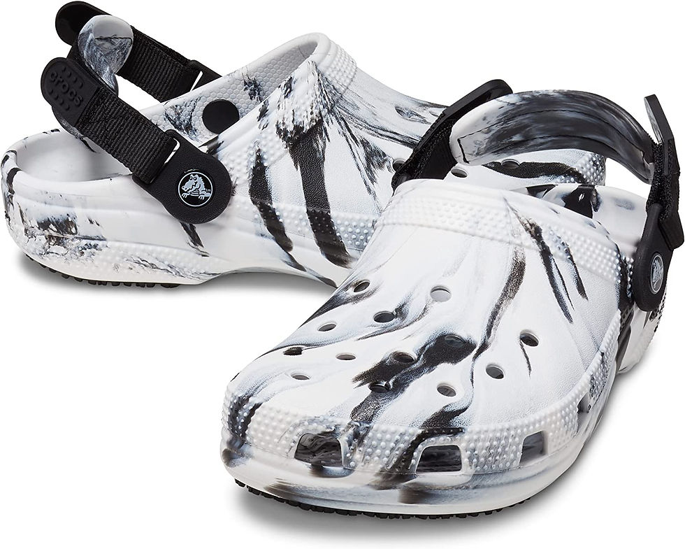 Thumbnail: Crocs Unisex-Adult Classic Adjustable Slip Resistant Clogs | Work Shoes