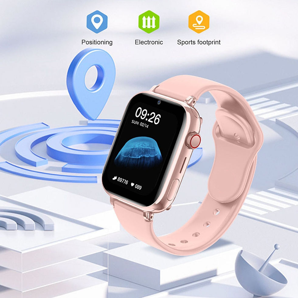 Thumbnail: LT38 4G Sim Card Kids Smart Watch 1.85inch Full Touch Video Call SOS HD Camera