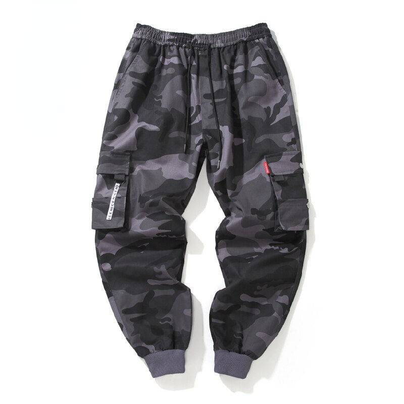 Thumbnail: Hop Cargo Pant Mens Fashion Joggers Casual Pants Streetwear Multi-Pocket