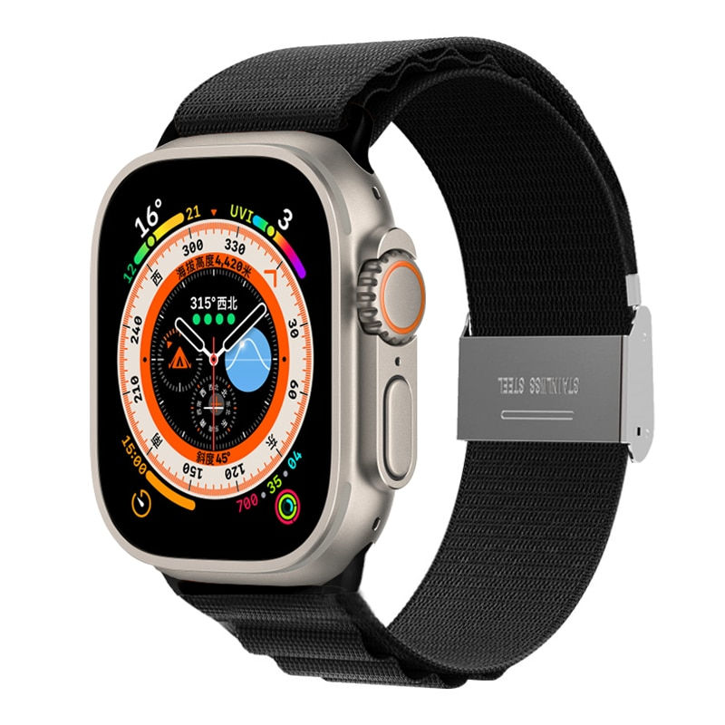 Thumbnail: Alpine loop for Apple watch Ultra strap 49mm 44mm 45mm 40mm 41mm 42mm 38mm snap