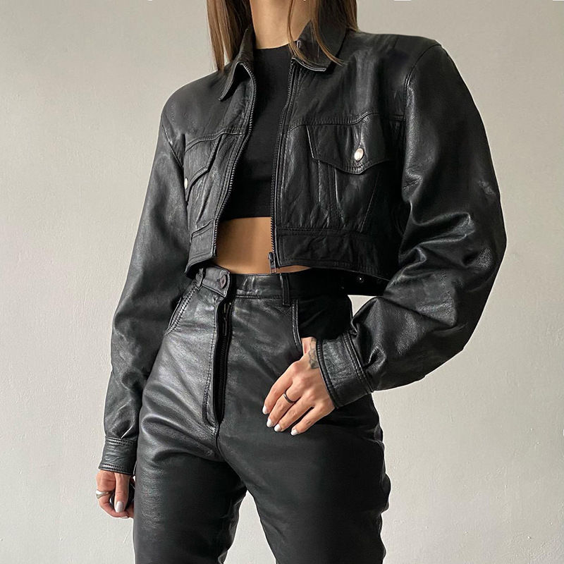Thumbnail: Fashionable New Street Trend Motorcycle Women