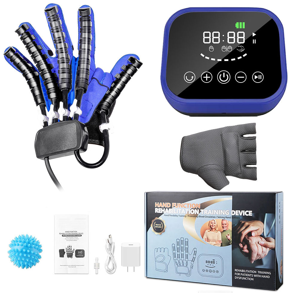 Thumbnail: Intelligent Massage Gloves Stroke Hemiplegia Robot Rehabilitation Gloves Hand