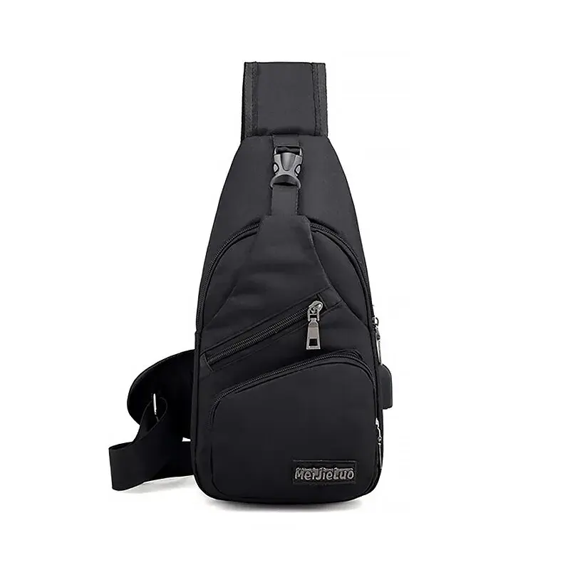 Thumbnail: New Multifunctional Crossbody Bag Usb Charging Leisure Sports Large Capacity Ch