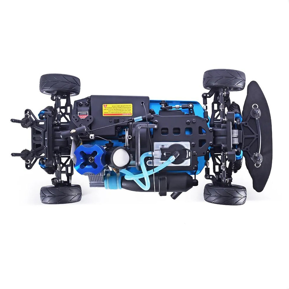Thumbnail: HSP Racing 1:10 On Road RC Car 4wd Two Speed Drift Vehicle Toys 4x4 Nitro Gas P