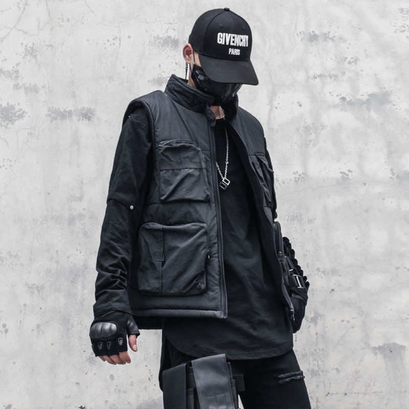 Thumbnail: Men's Functional Work Clothes Multi-pocket Jacket
