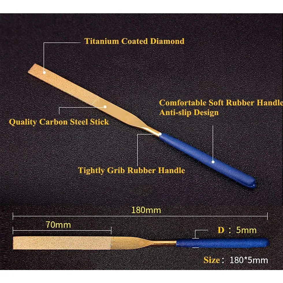 Thumbnail: 180mm Shaping Modelling Set Jewellery Repair Jewellers key word diamond file Di