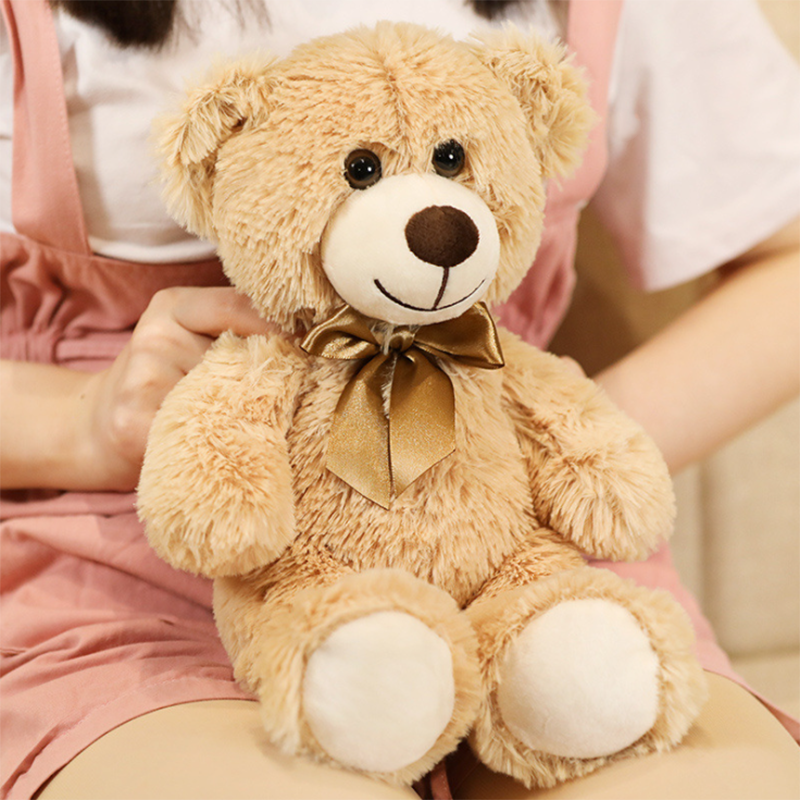 תמונה ממוזערת: New Hot Christmas Bear Lovely Teddy Bear Plush Toys Stuffed Cute Bear Doll Boys