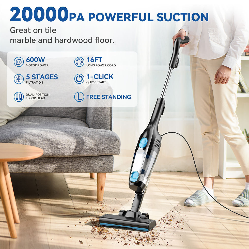 Thumbnail: INSE R3S Corded Vacuum Cleaner 16Kpa 6M Extra Long Cord Handheld Vacuum Cleaner