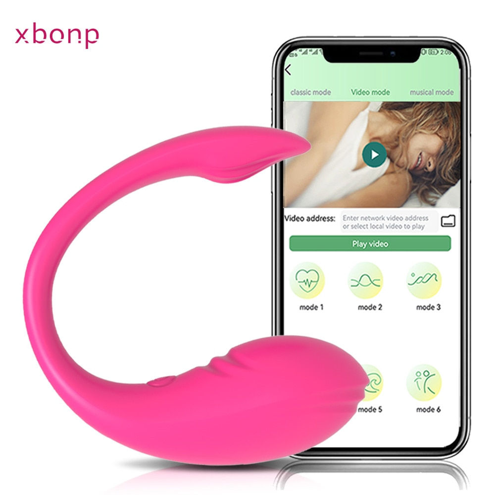 Wireless Bluetooth APP Vibrator Female Remote Control Egg Clitoris Stimulator G