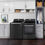 Thumbnail: LG 5.5 cu. ft. Top Load Washer with Allergiene Cycle and 7.3 cu. ft. ELECTRIC D