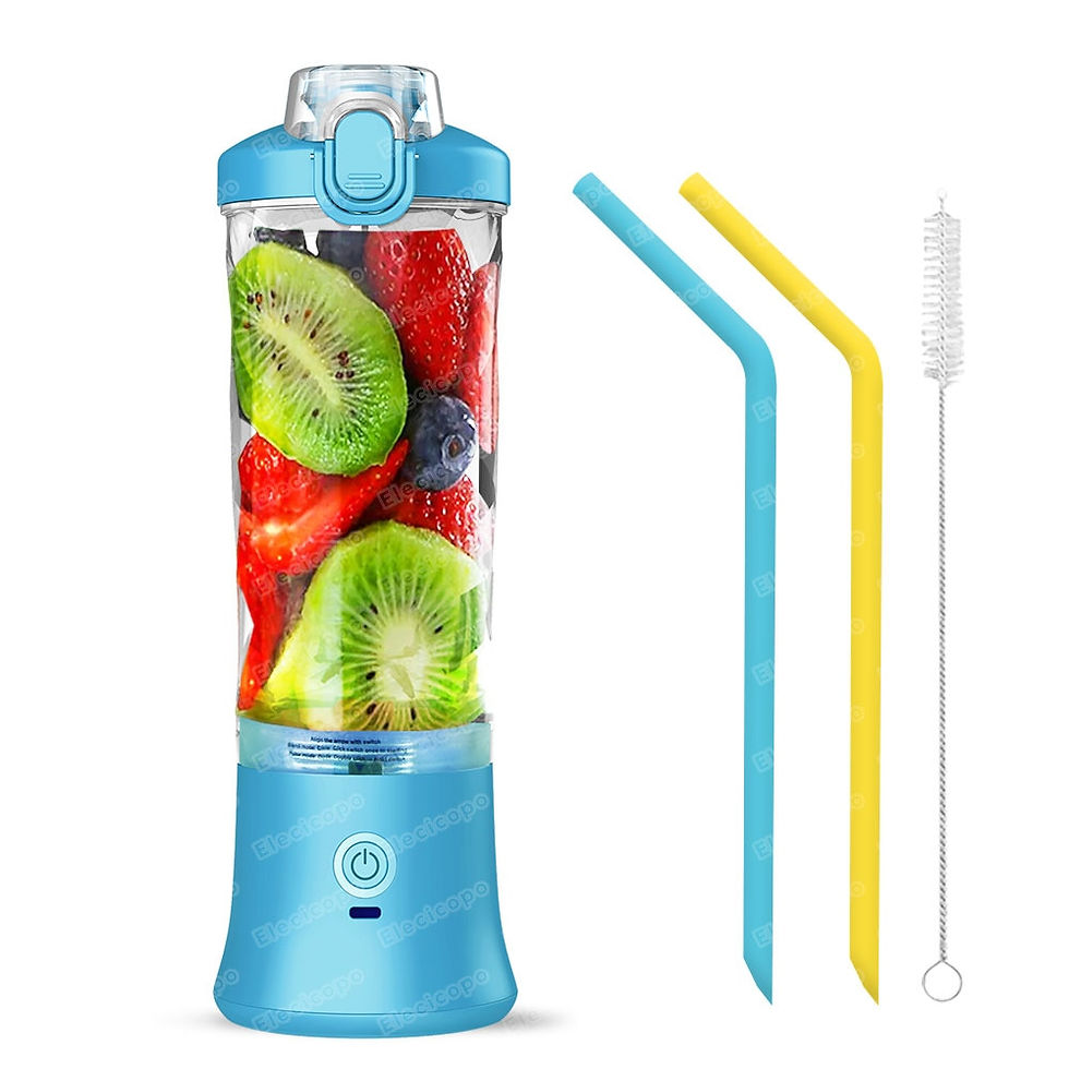 Thumbnail: Portable Electric Juicer Fruit Mixers 600ML Blender with 4000mAh USB Rechargeab