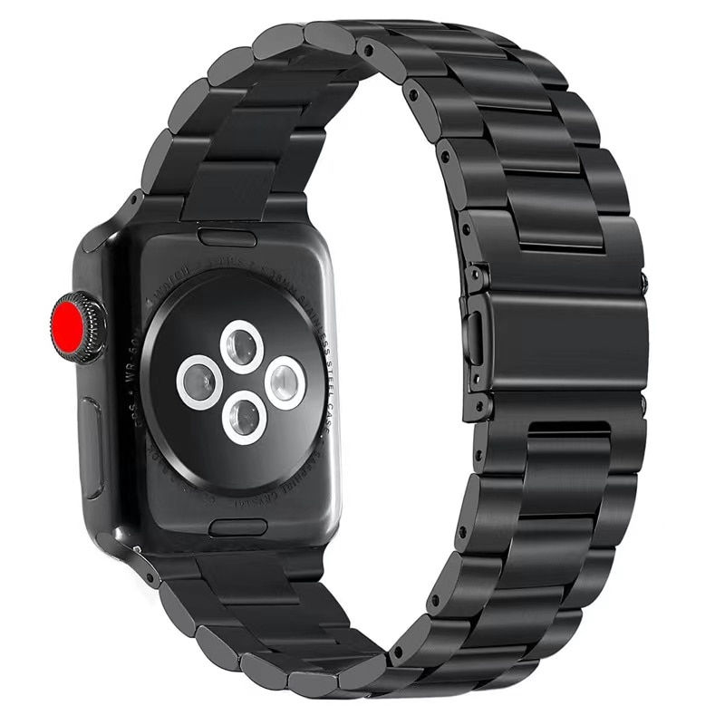 ภาพขนาดย่อ: Metal strap For Apple watch band 49mm 45mm 41mm stainless steel wristband iwatc