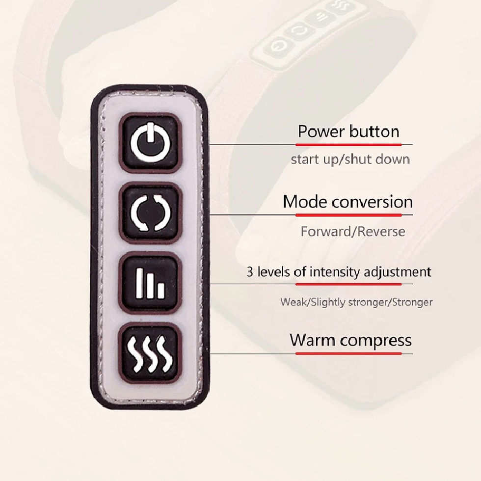 Thumbnail: Hot Compression Electric Foot Massager Heating Therapy Shiatsu Kneading Roller