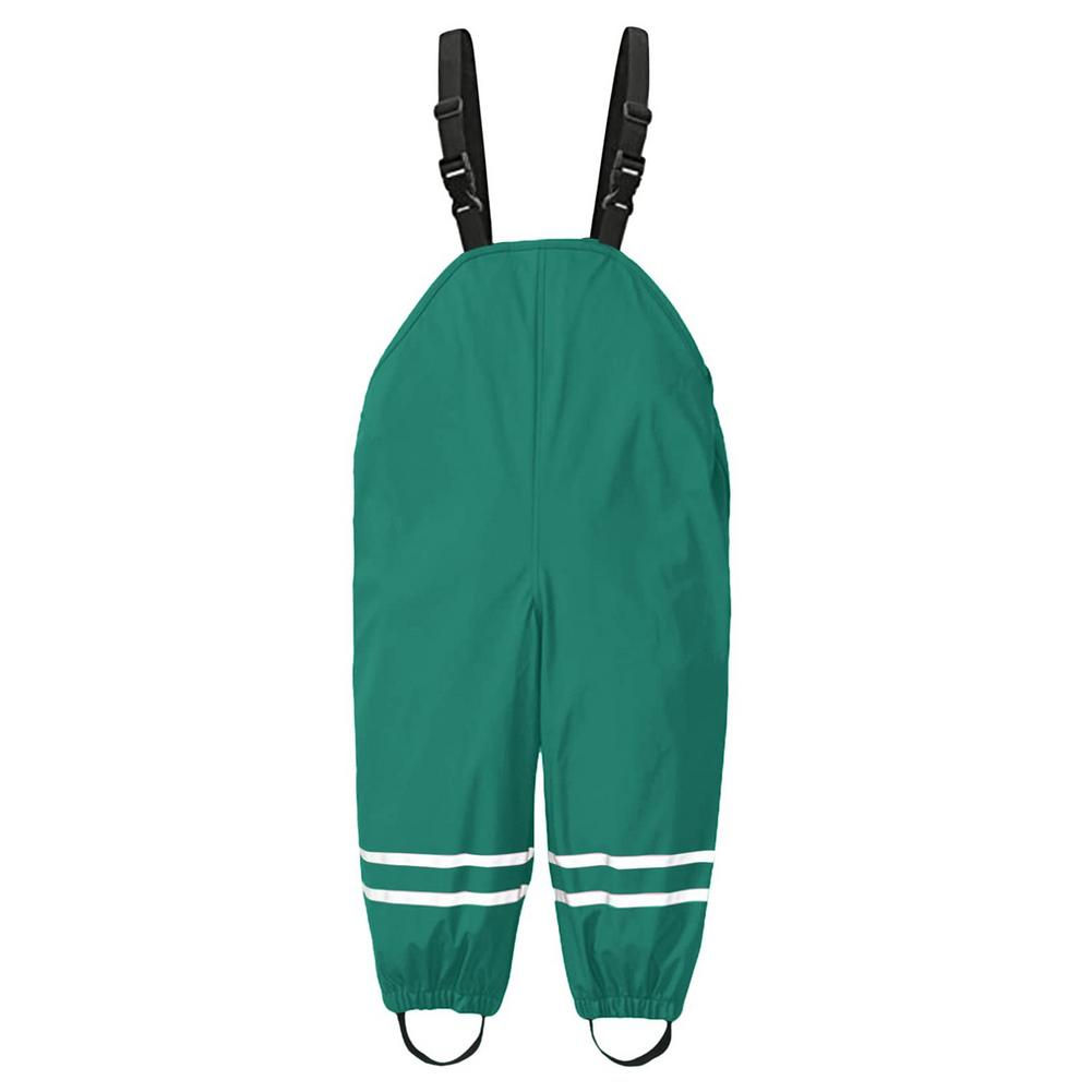 Unisex Children Rain Dungarees Safe Waterproof Rain Pants Mud Trousers Baby