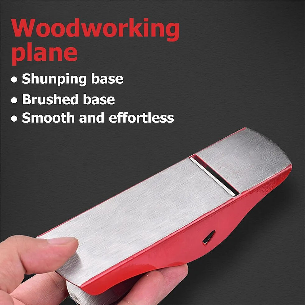 Thumbnail: Portable Mini Deburring Hand Planer Pocket Plane Wood Cutting Bottom Edge Trimm