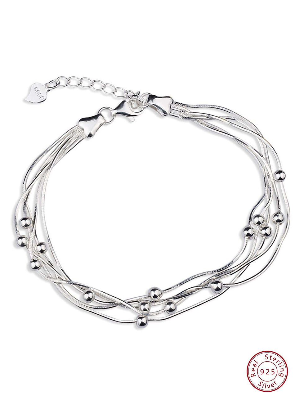 Thumbnail: 1pc Exquisite Cubic Zirconia Decor Sterling Silver Hoop Earring For Men Women F