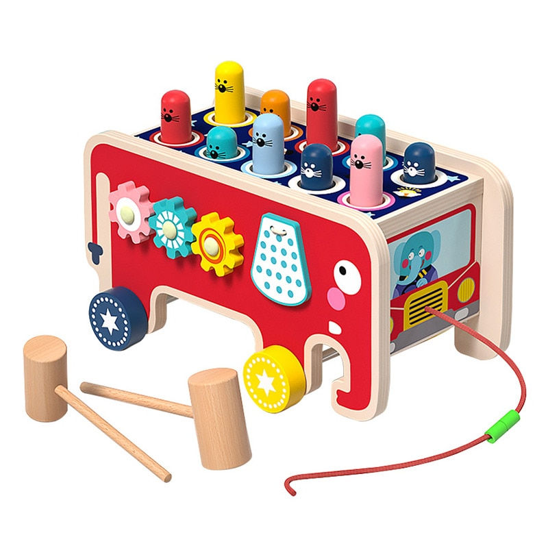 Thumbnail: BabyToys bebe Toddler Kids Wooden Fun Game Montessori Activity Toys For Childre