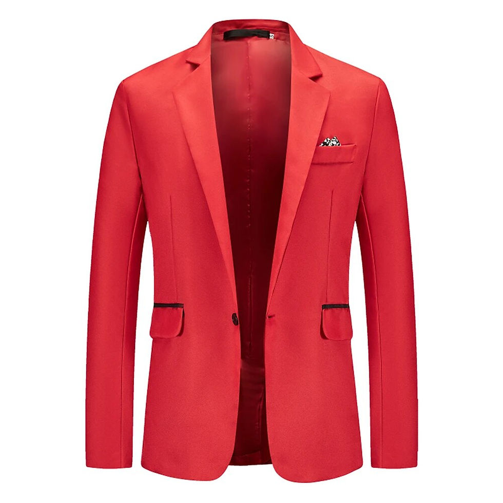Thumbnail: Autumn New Solid Lightweight Smart Casual Blazer For Male Business Casual Gentl