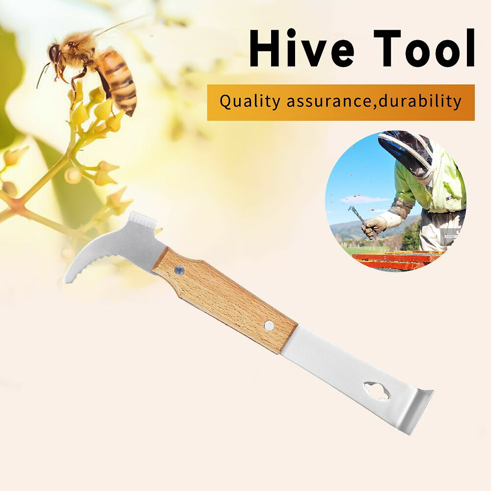 Thumbnail: Beekeeping Stainless Steel J Shape J-type Tool Curved Tail Bee Hive Hook