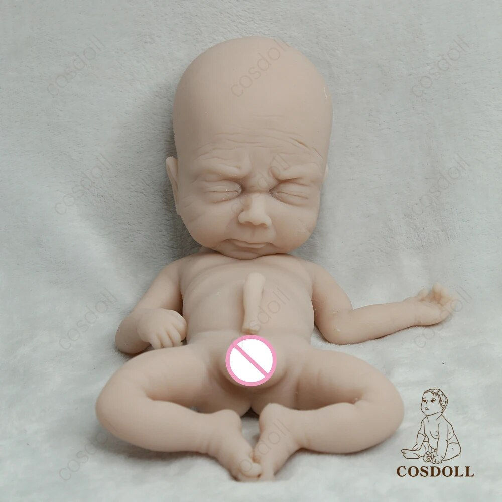CSODOLL 37CM Reborn Dolls with Soft Body Realistic Boy Baby Doll Christmas Birt