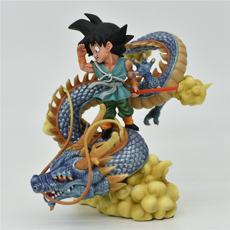 Miniatyrbilde: Anime Dragon Ball Figure Gk Bye Goku Pvc Model Doll Ornaments 15cm Anime Figure
