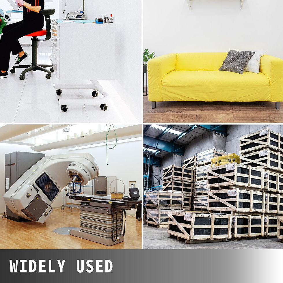 Thumbnail: VEVOR 4Pcs Leveling Casters Self Leveling Caster with 3300lbs Capacity Per Set