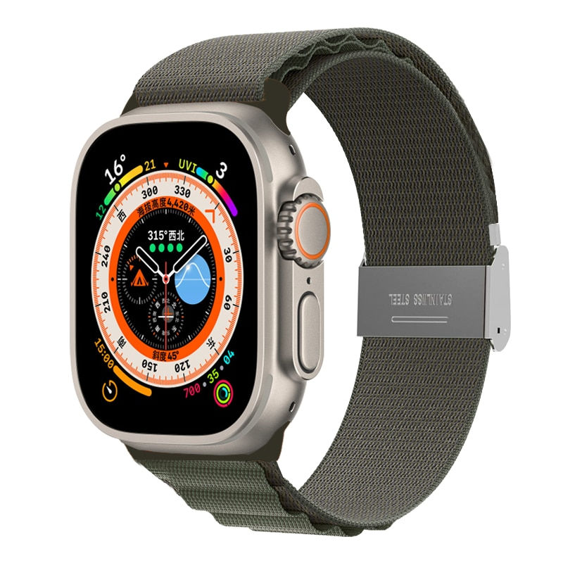 Thumbnail: Alpine loop for Apple watch Ultra strap 49mm 44mm 45mm 40mm 41mm 42mm 38mm snap