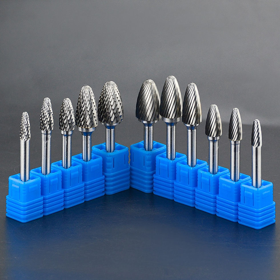Thumbnail: Tree shape file Hand tools metal engraving milling cutter 6-16mm straight shank