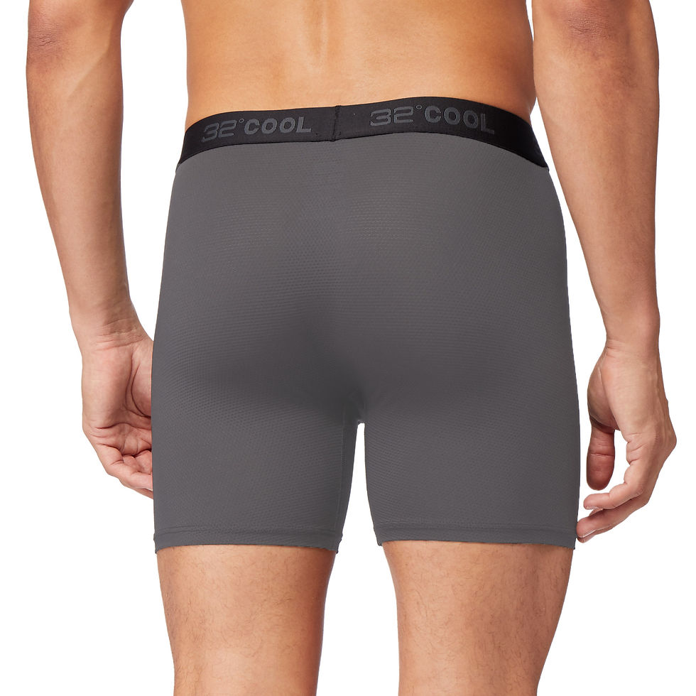Thumbnail: 32 Degrees Men's Comfort Mesh Boxer Brief, 6-pack