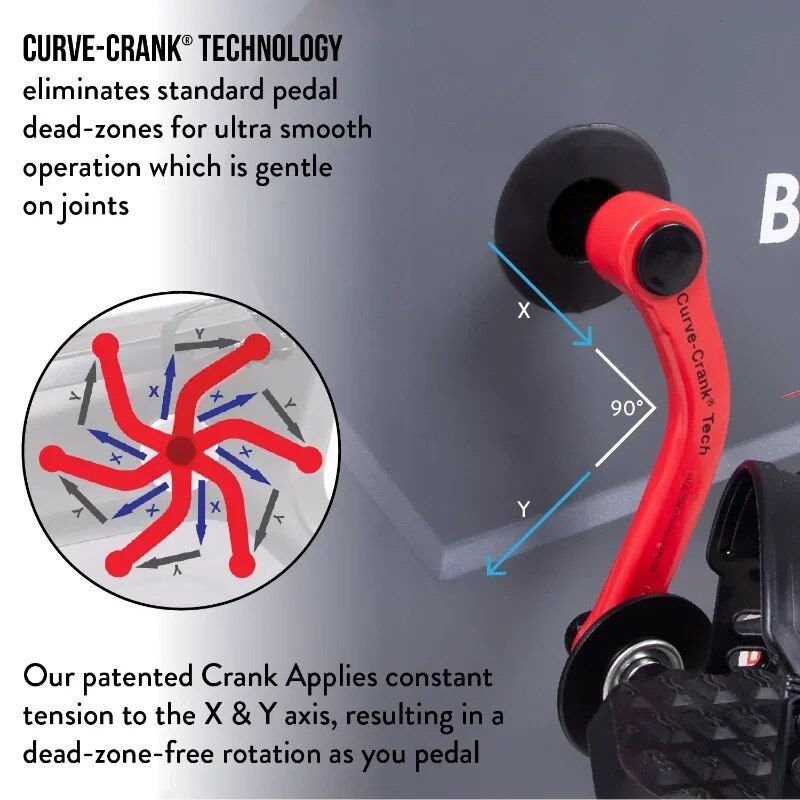Thumbnail: BRF980 Upright Fan Bike Manual Resistance, Heart Rate Monitor, Max. Weight 250
