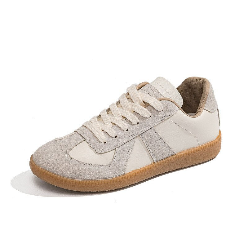 Thumbnail: Vintage German Trainer Men Shoes Spring and Summer Sports Small White Training