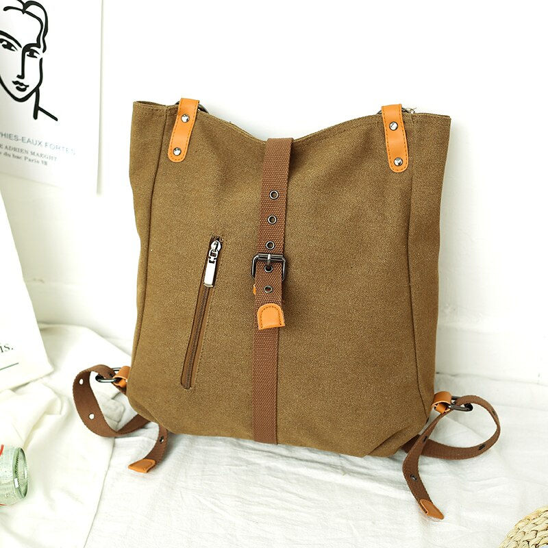 Thumbnail: Luxury Handbags Women Bags Designer Multifunction Canvas Shoulder Bag