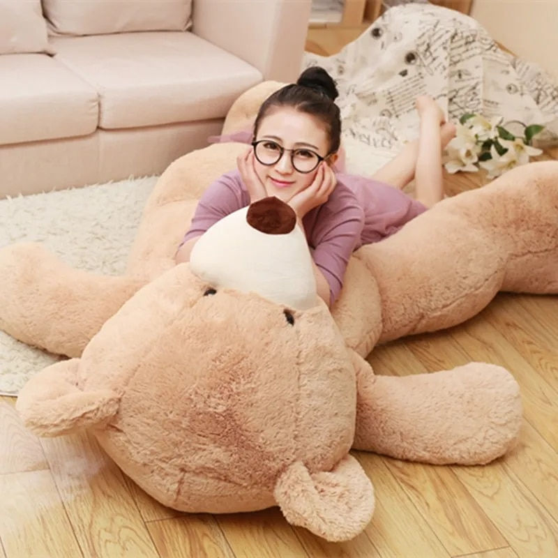 Thumbnail: New Arrival 1M American Giant Bear Plush Toy Big Size USA Teddy Bear Stuffed An