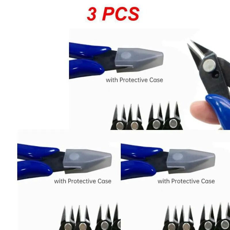 תמונה ממוזערת: 1~5PCS Diagonal Pliers Electrical Wire Cable Cutters Cutting Side Snips Flush P