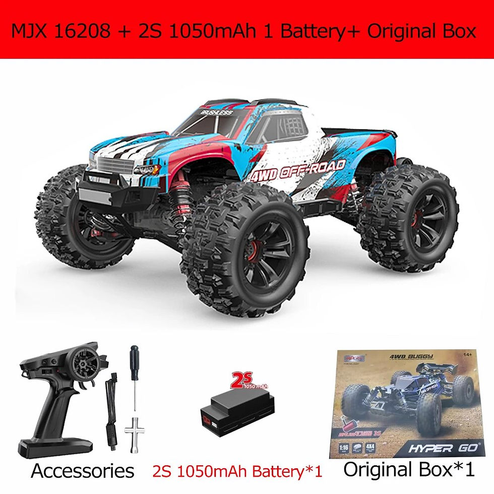 Miniatura: 70KM/H MJX 16207 16208 1/16 RC Car Hyper Go Brushless 4WD Racing Car Electric O