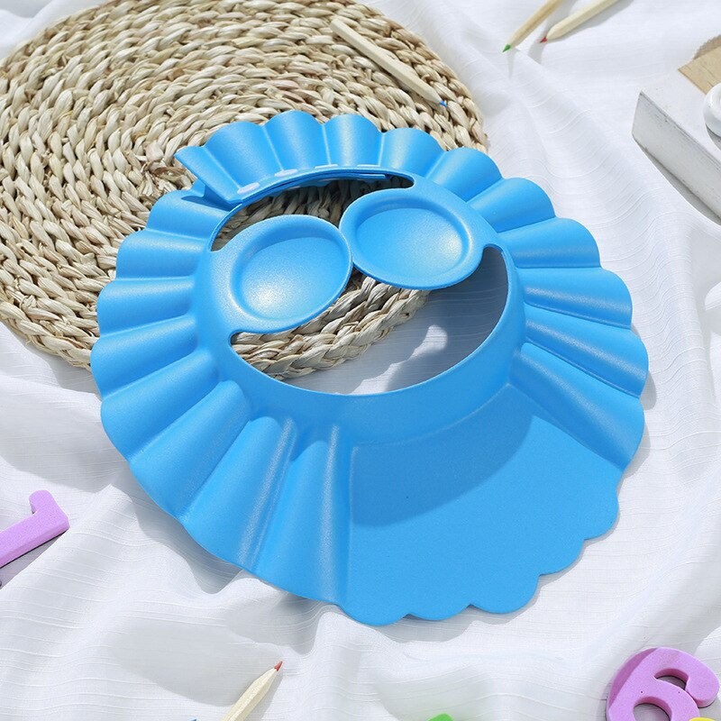 Miniatyrbild: Baby Shower Soft Cap Adjustable Hair Wash Hat for Kids Ear Protection Safe Chil
