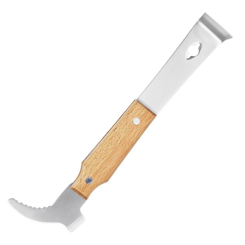 Thumbnail: Beekeeping Stainless Steel J Shape J-type Tool Curved Tail Bee Hive Hook