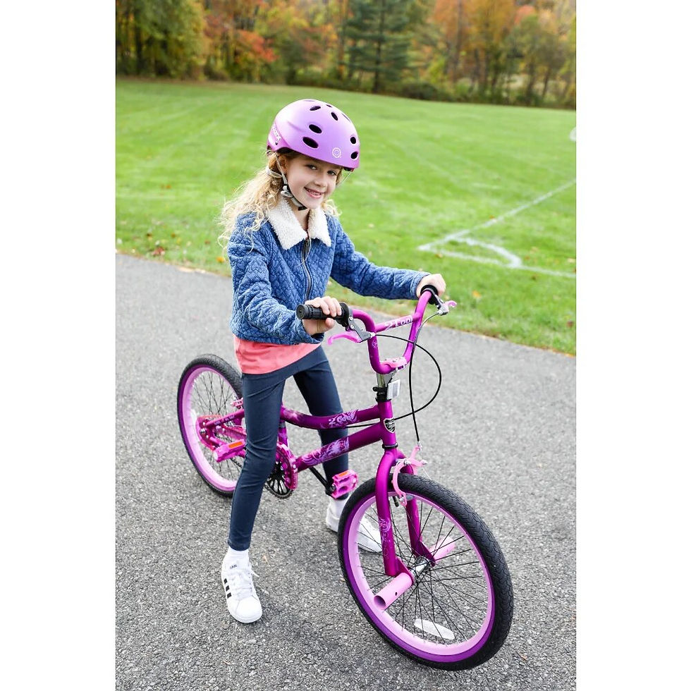 Thumbnail: 2023 Kent 20" 2 Cool Girl's Bike, Satin Purple Bicycle